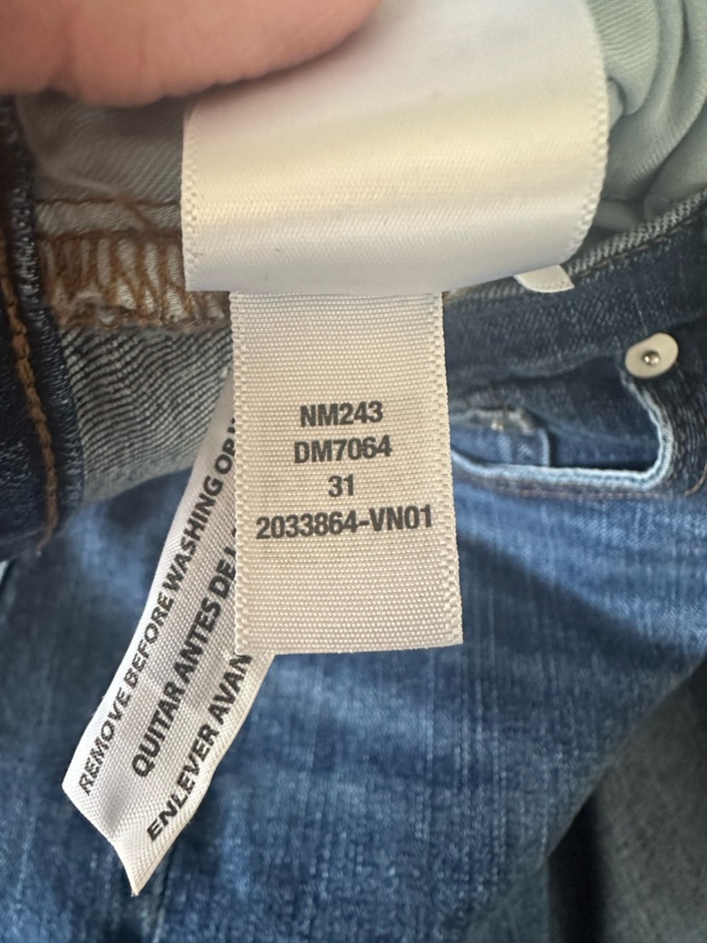 Madewell Mid-rise Kick Out Women's Boot Cut Jeans in Classic Blue Denim 31 - Picture 8 of 10